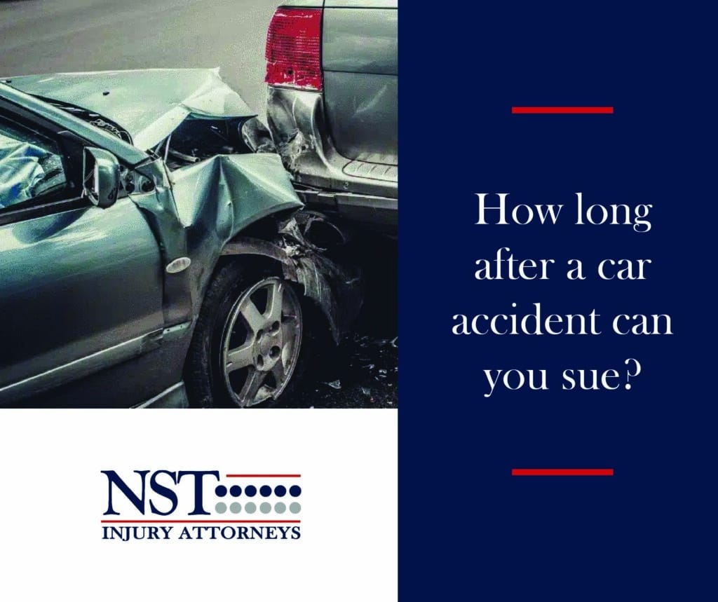 How Long After a Car Accident Can You Sue? Infographic