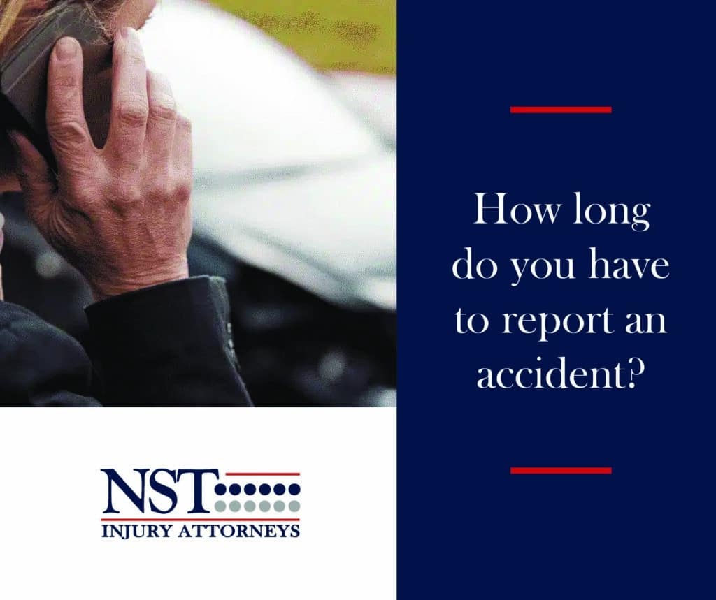How Long Do You Have to Report an Accident Infographic