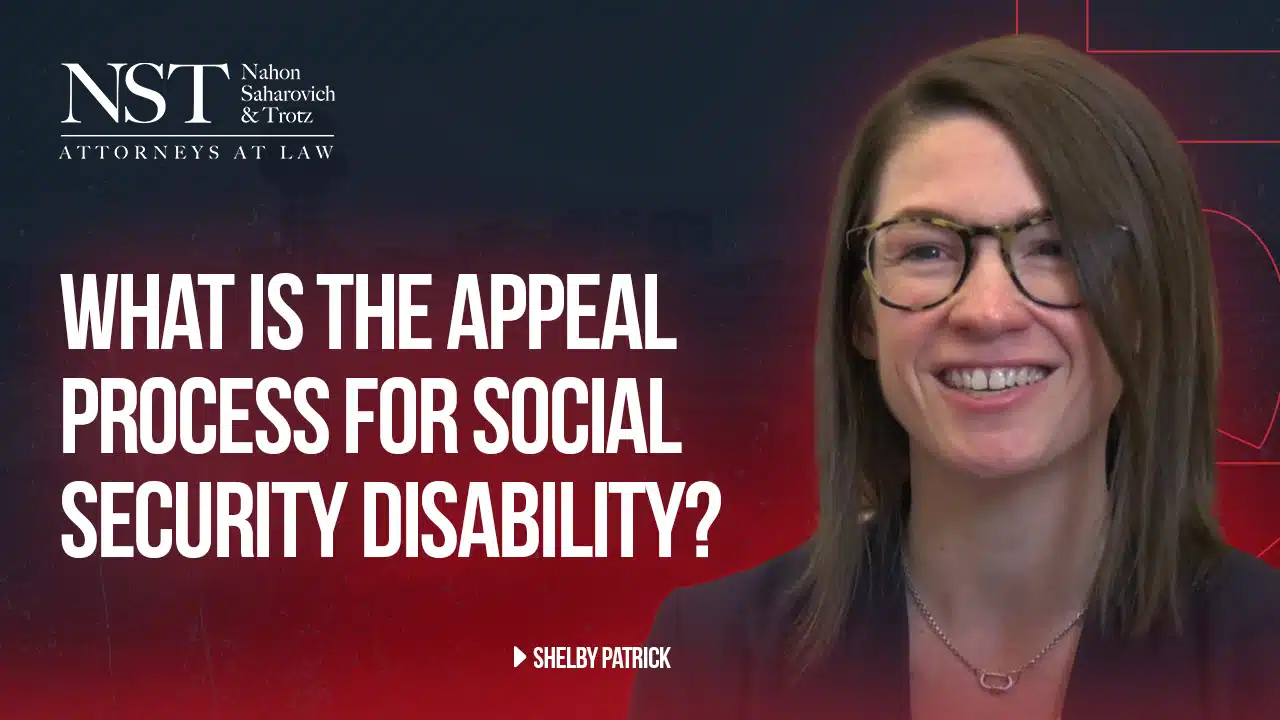 APPEAL PROCESS FOR SOCIAL SECURITY DISABILITY