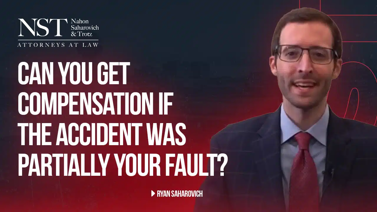 compensation if the accident was partially your fault