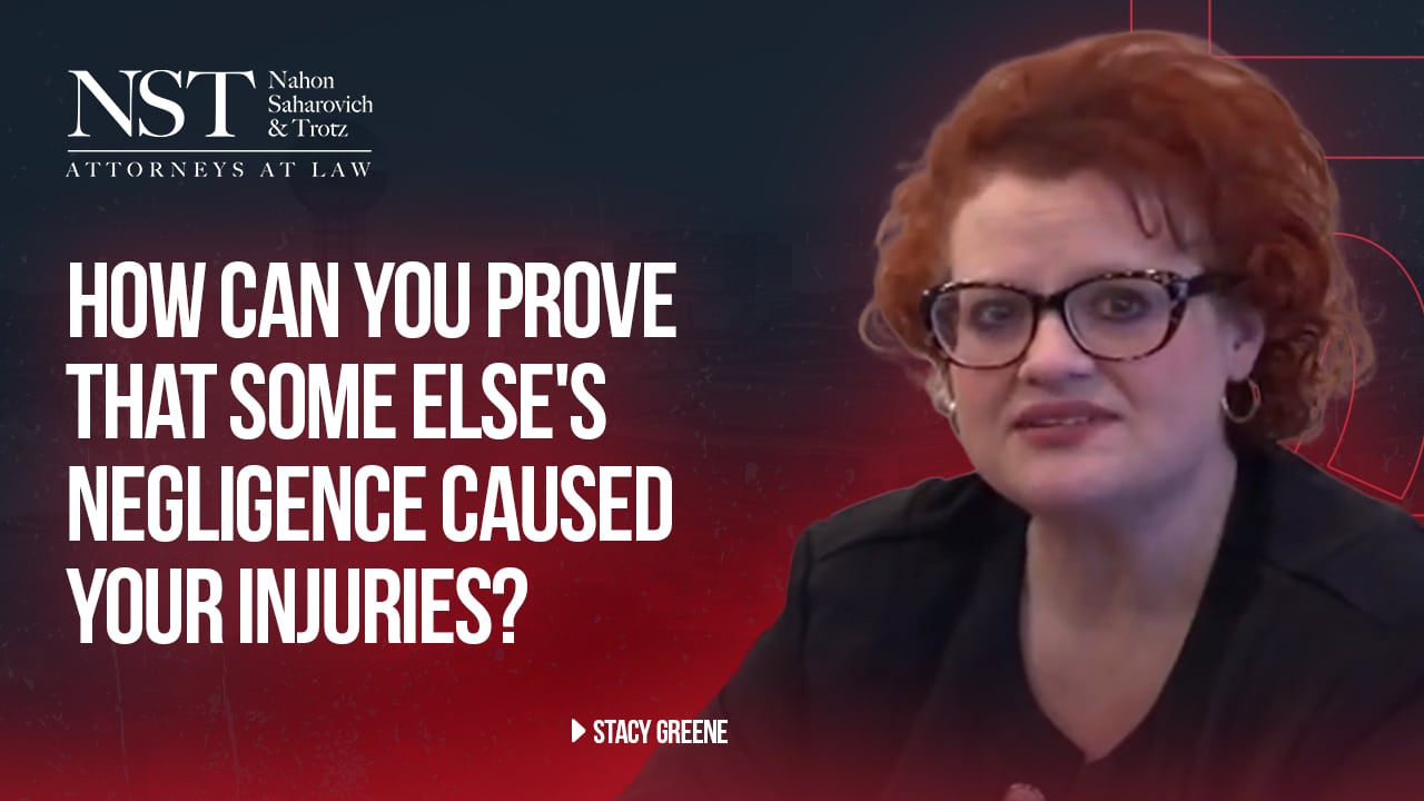 negligence caused your injuries