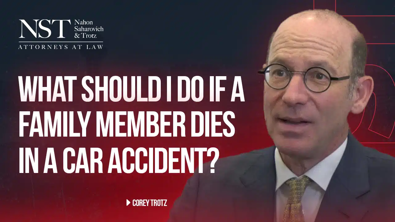 WHAT SHOULD I DO IF A FAMILY MEMBER DIES IN A CAR ACCIDENT