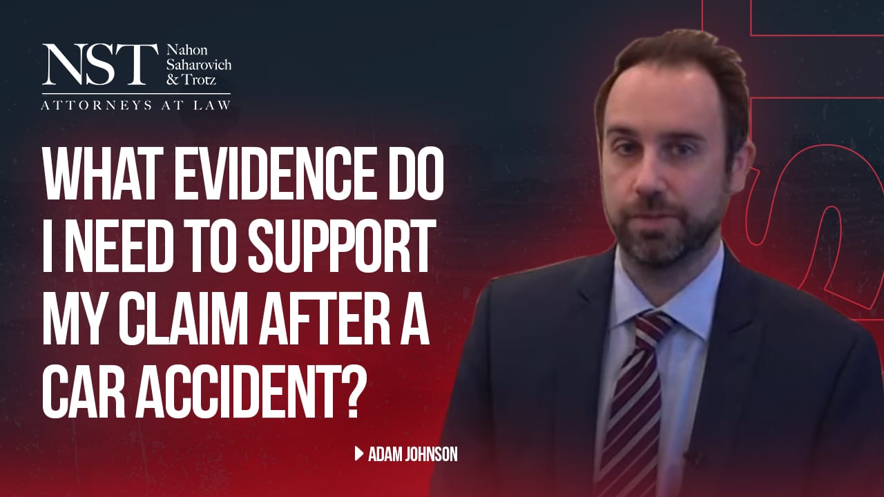 What evidence do I need to support my claim after a car accident
