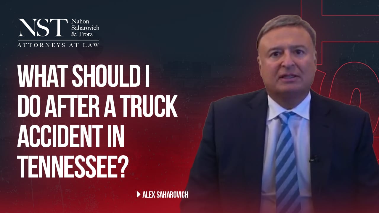 after a truck accident in Tennessee