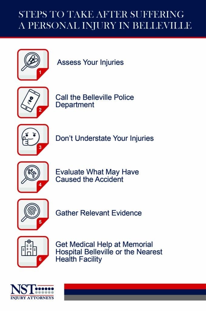 STEPS TO TAKE AFTER SUFFERING A PERSONAL INJURY IN BELLEVILLE