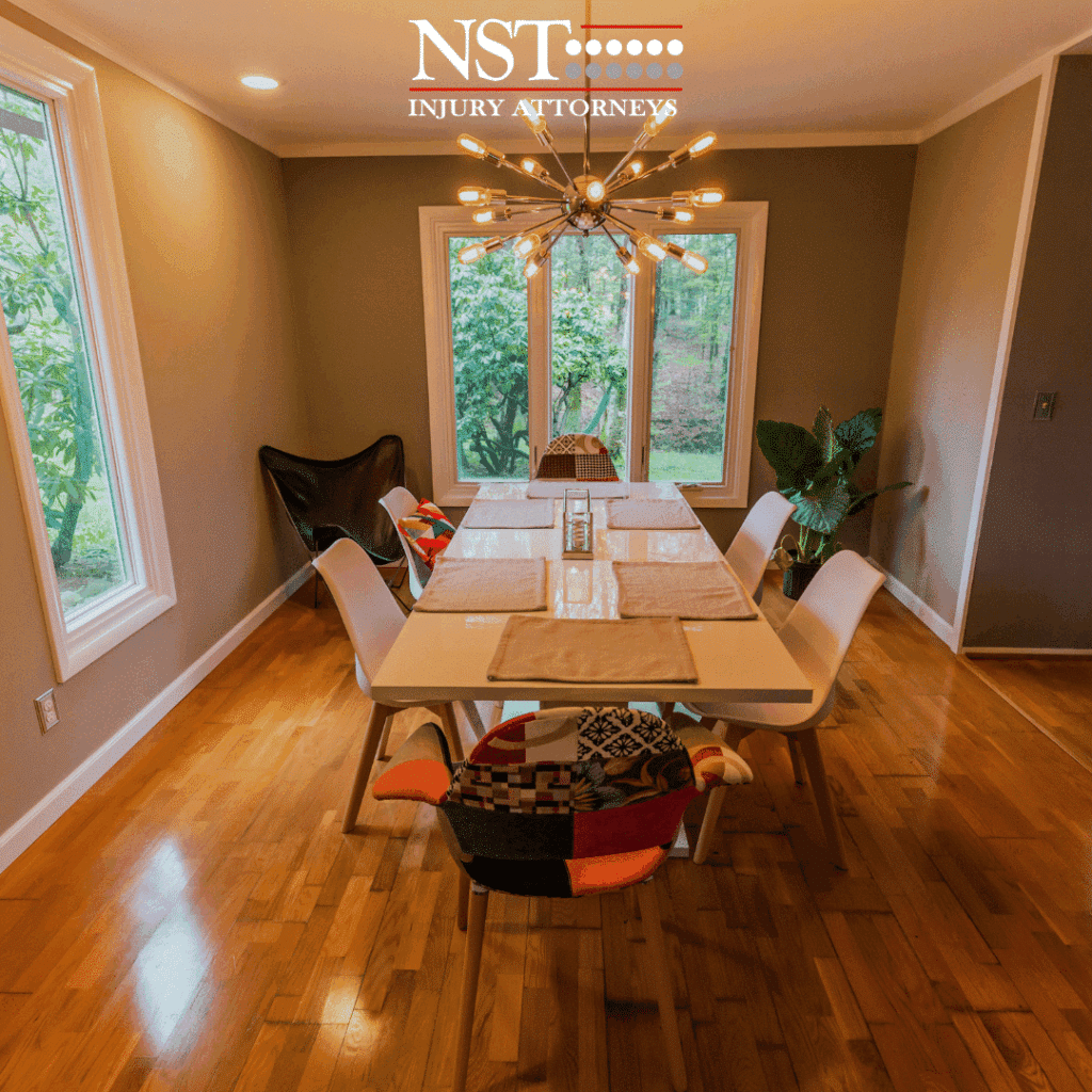 Photo of a dining room inside of an airbnb