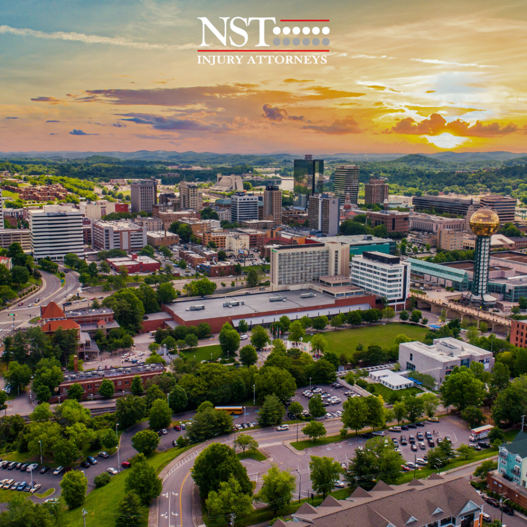 Knoxville aerial shot