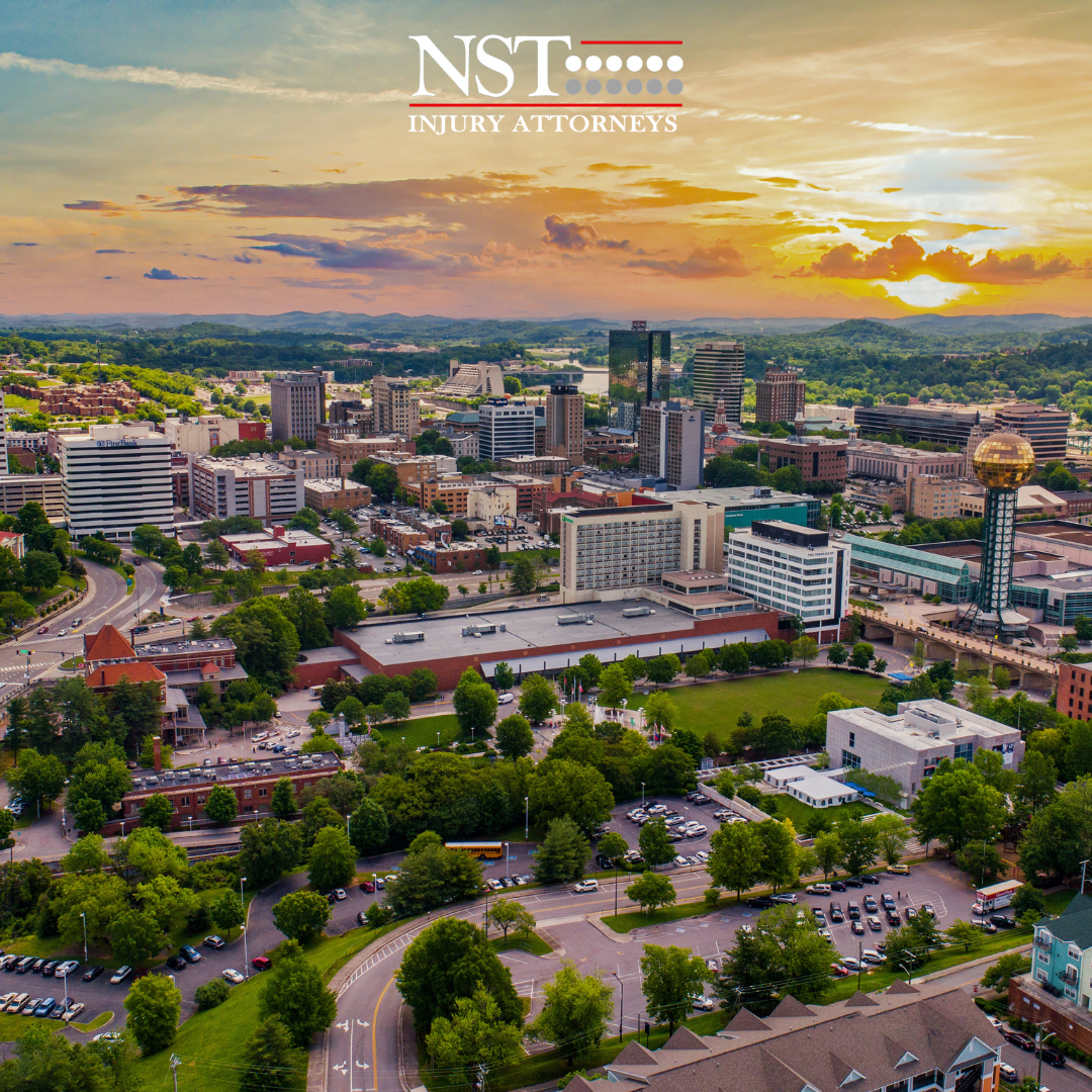 Knoxville aerial shot