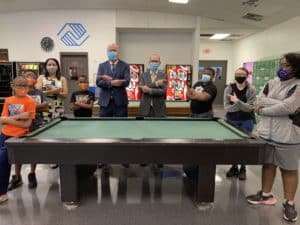 Photo of NST Law attorneys touring the Jackson, TN Boys and Girls Club