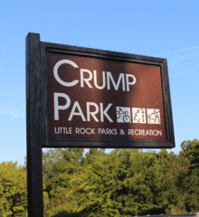 Photo of Crump Park in South End Little Rock Ar.