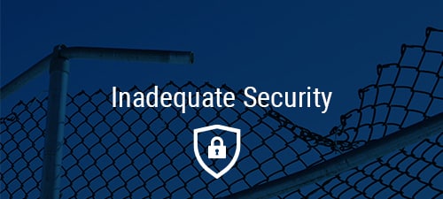 Inadequate Security icon