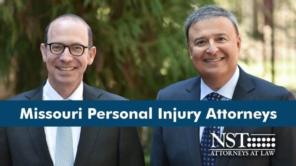 Saharovich & Trotz with banner that says Missouri Personal Injury Lawyers
