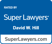 Super Lawyers Badge for David W. Hill